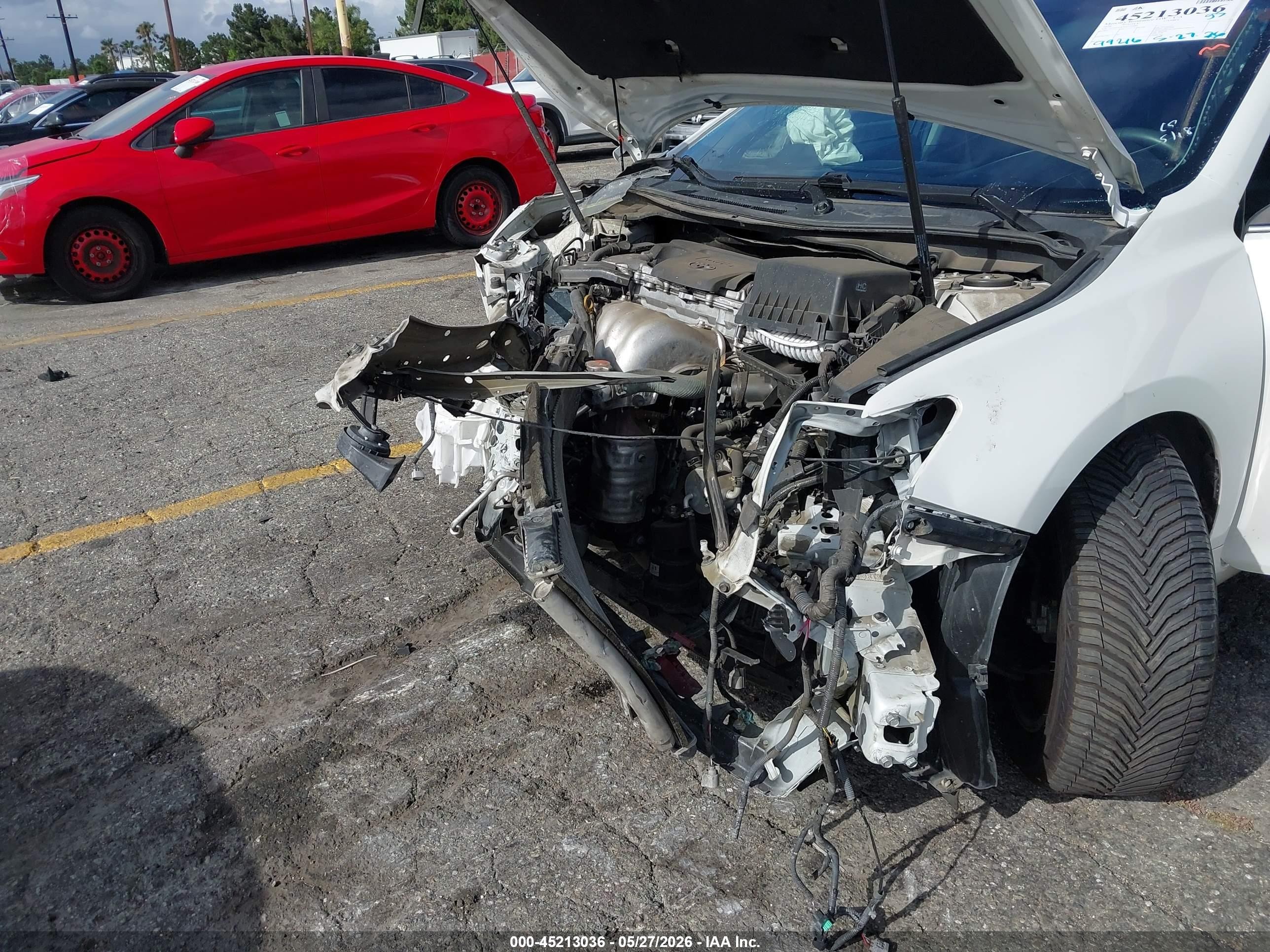 2016 Toyota Camry Se White vin: 4T1BF1FK9GU170989