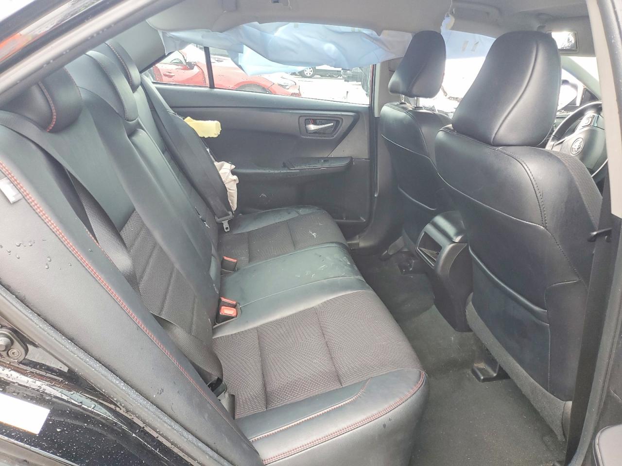 2016 Toyota Camry Se Black vin: 4T1BF1FK9GU212688