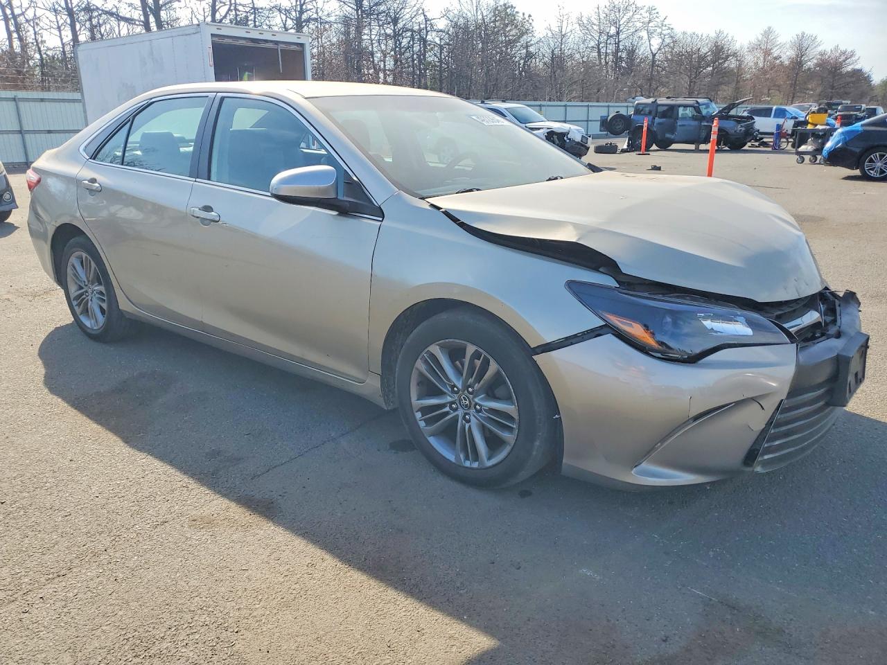 2016 Toyota Camry Se Silver vin: 4T1BF1FK9GU239924