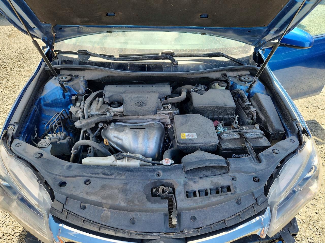 2017 Toyota Camry Se Blue vin: 4T1BF1FK9HU688960