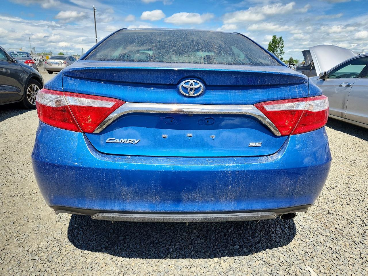 2017 Toyota Camry Se Blue vin: 4T1BF1FK9HU688960