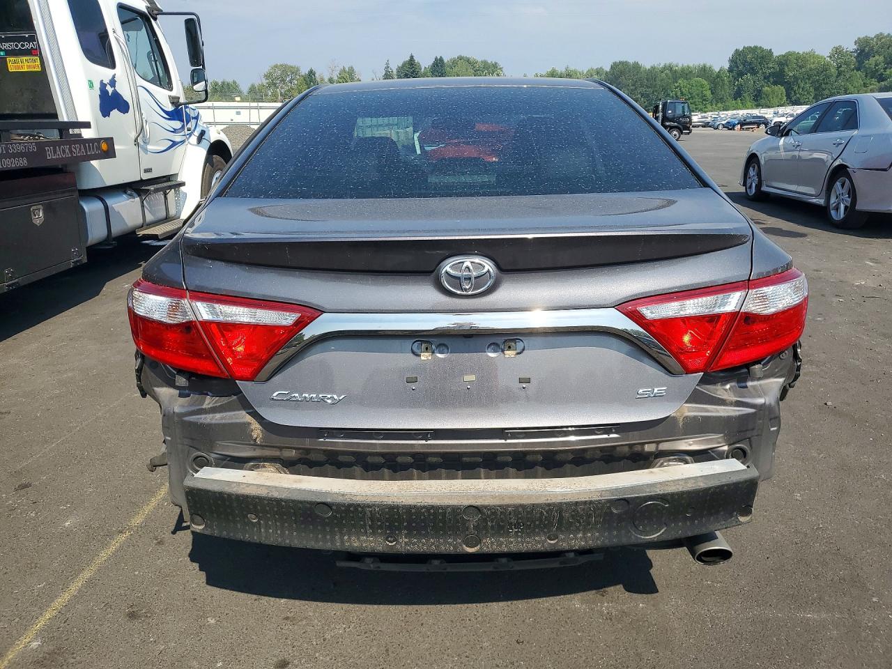2017 Toyota Camry Se Серый vin: 4T1BF1FK9HU752561