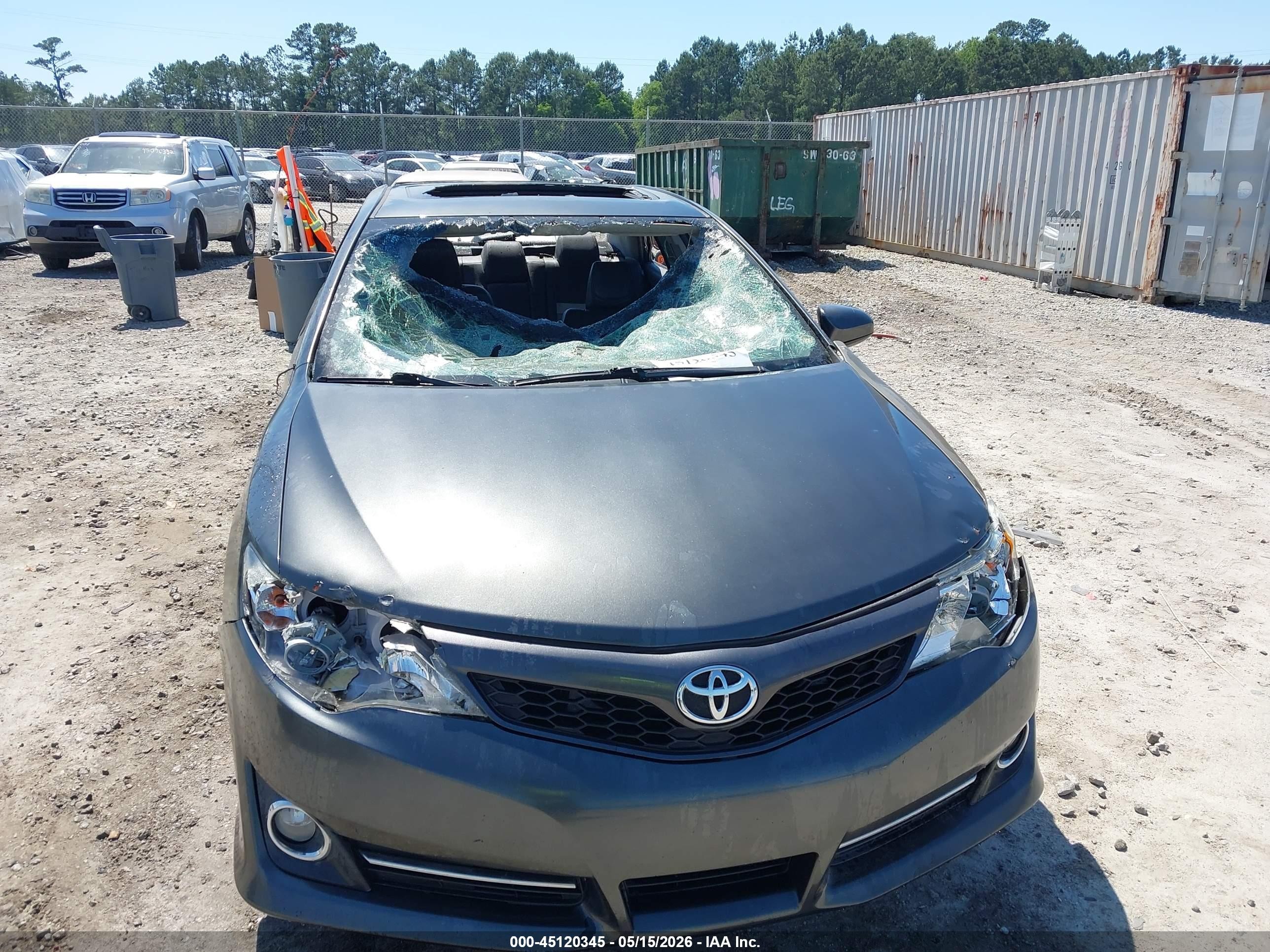 2012 Toyota Camry Se Silver vin: 4T1BF1FKXCU013661