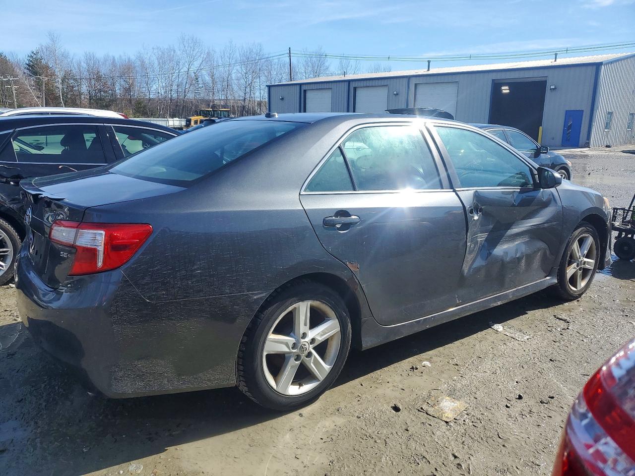 2012 Toyota Camry Se Gray vin: 4T1BF1FKXCU020397