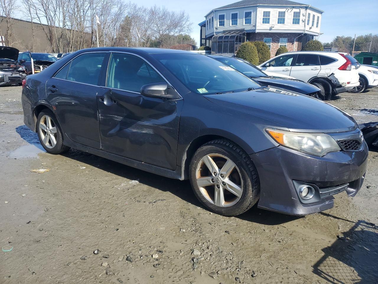 2012 Toyota Camry Se Gray vin: 4T1BF1FKXCU020397
