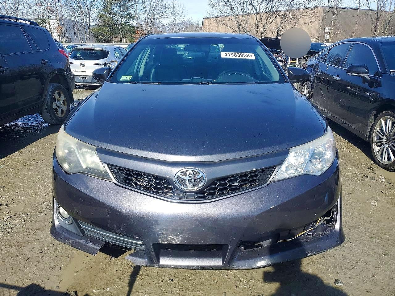 2012 Toyota Camry Se Gray vin: 4T1BF1FKXCU020397