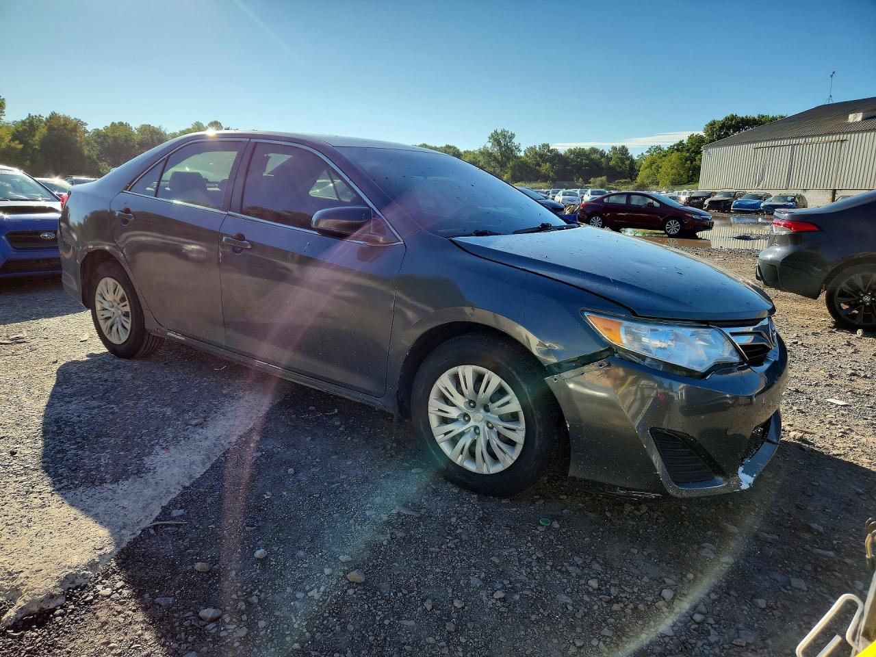2012 Toyota Camry Le Gray vin: 4T1BF1FKXCU028614