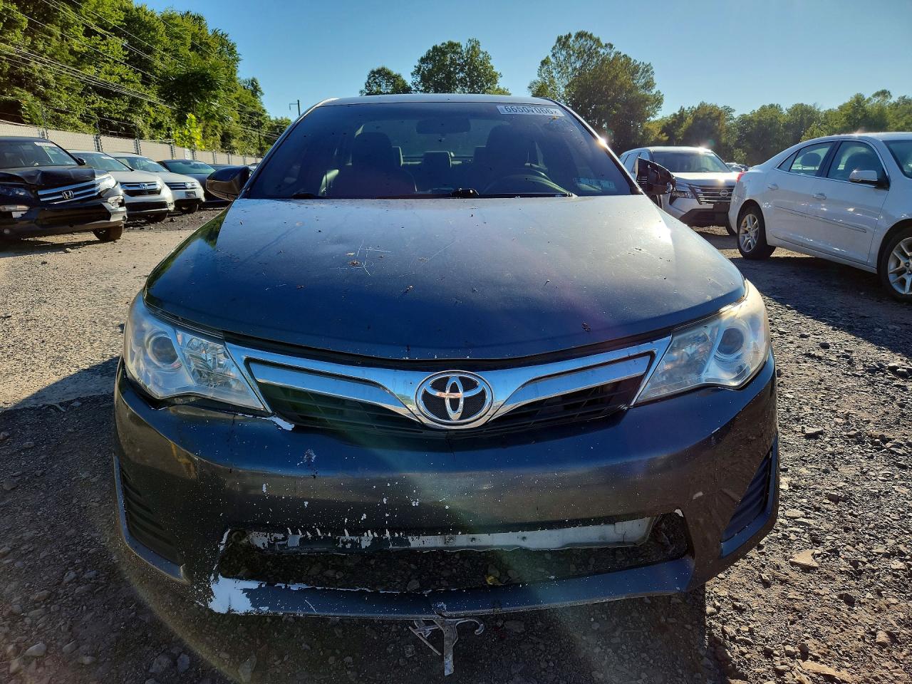 2012 Toyota Camry Le Gray vin: 4T1BF1FKXCU028614