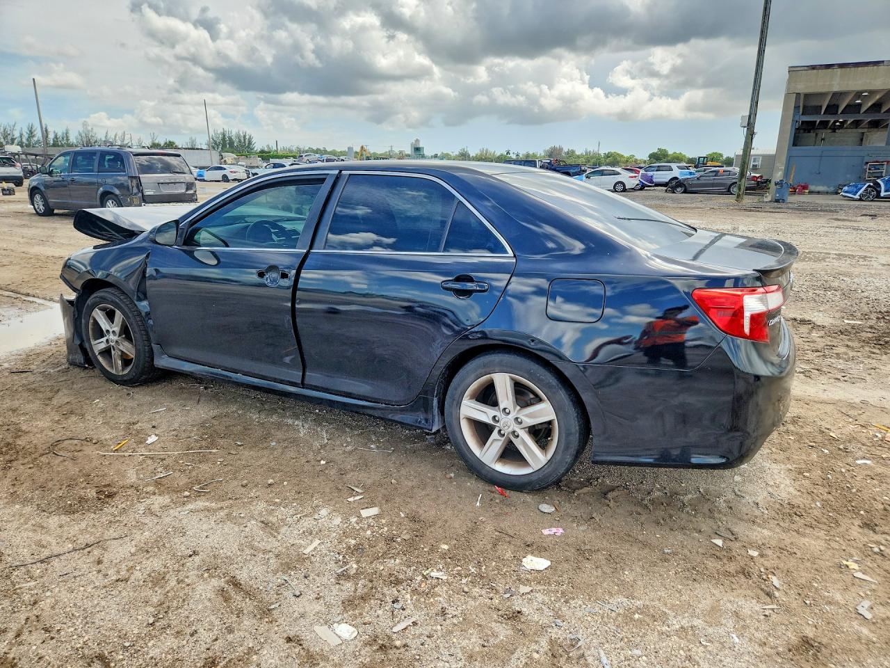 2012 Toyota Camry Se Черный vin: 4T1BF1FKXCU036552