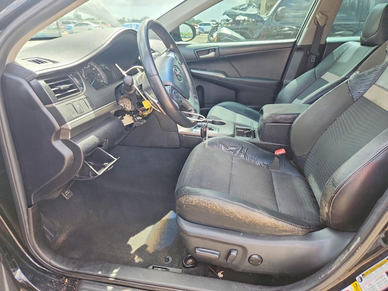 2012 Toyota Camry Se Черный vin: 4T1BF1FKXCU036552
