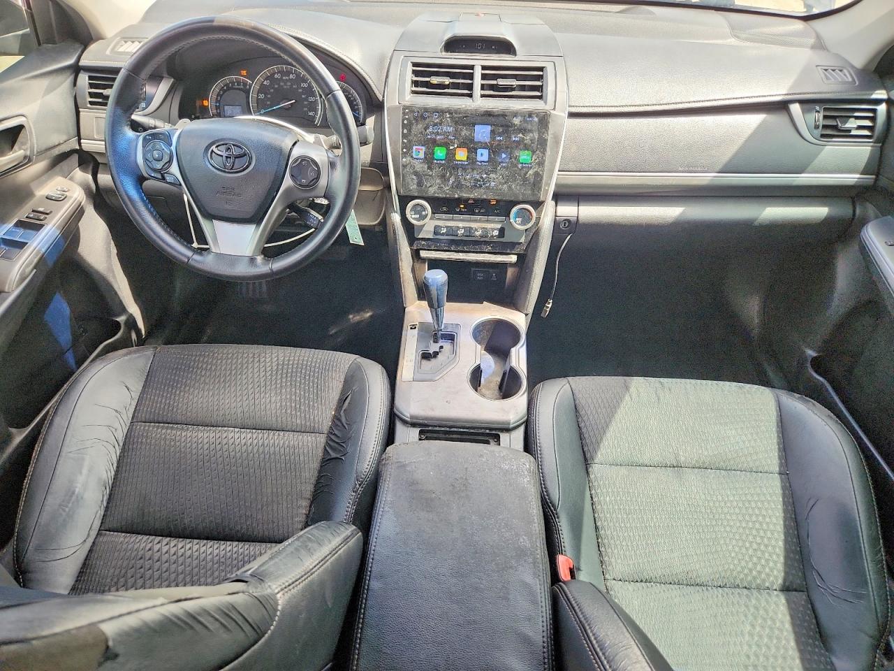 2012 Toyota Camry Se Черный vin: 4T1BF1FKXCU036552