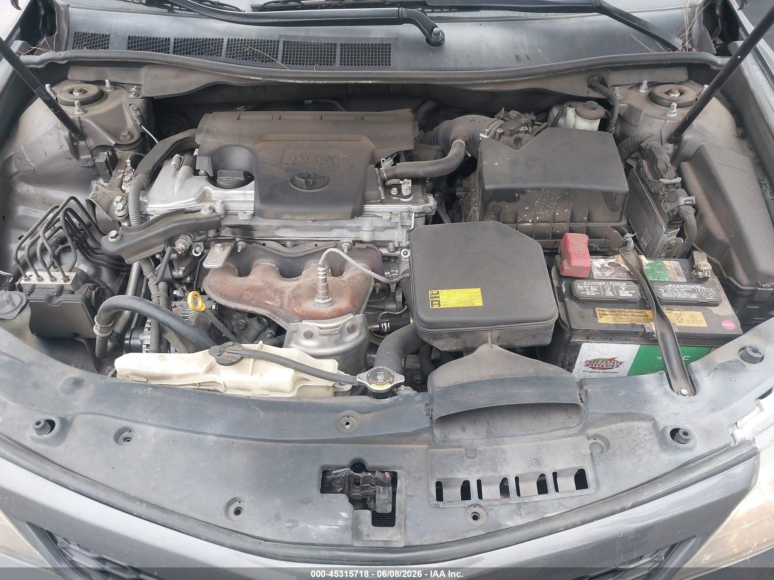 2012 Toyota Camry Se Gray vin: 4T1BF1FKXCU047180