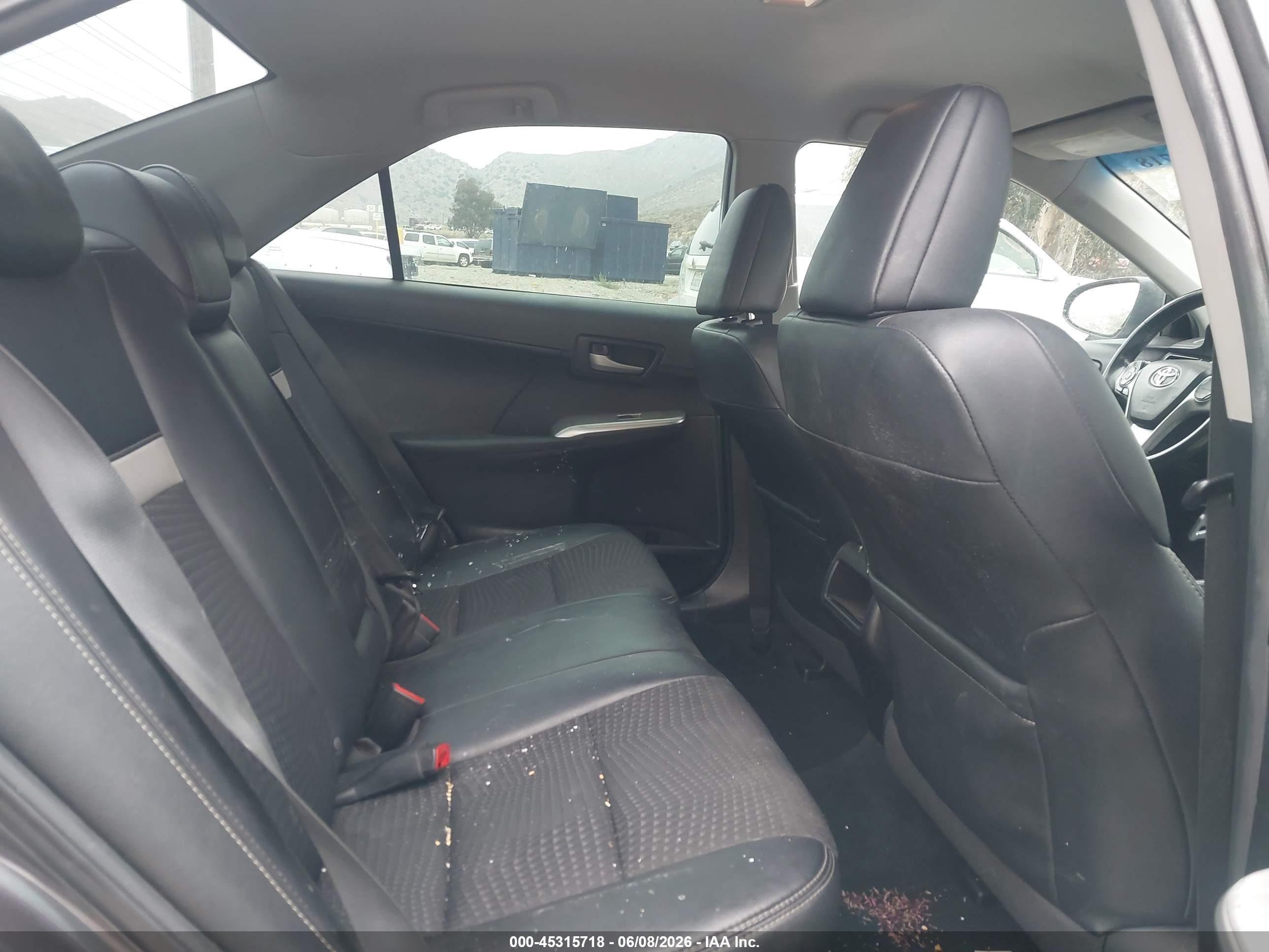 2012 Toyota Camry Se Gray vin: 4T1BF1FKXCU047180