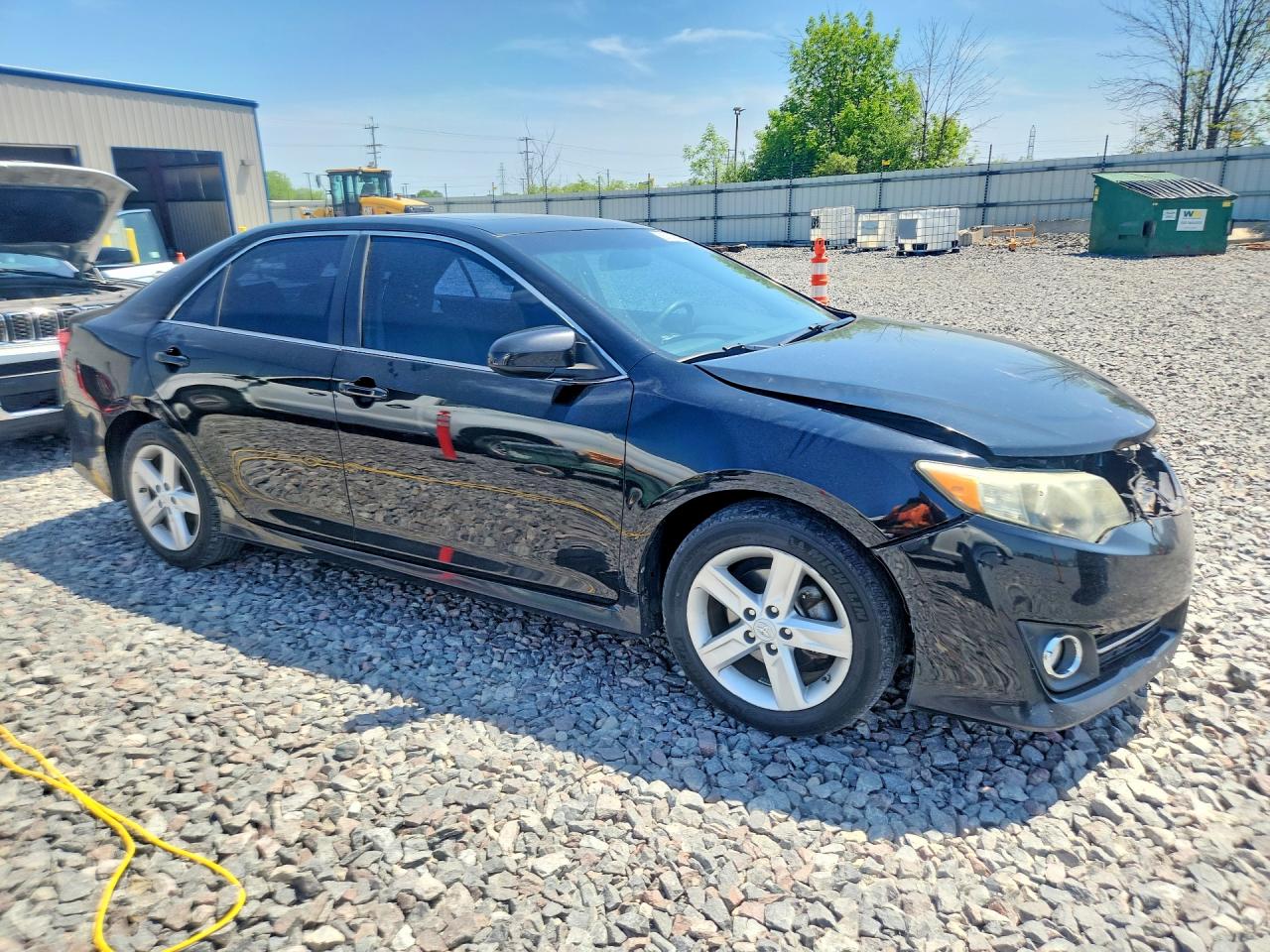 2012 Toyota Camry Se Black vin: 4T1BF1FKXCU055943
