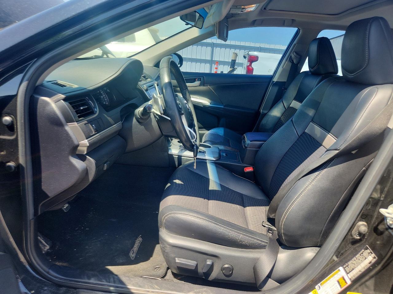 2012 Toyota Camry Se Black vin: 4T1BF1FKXCU055943