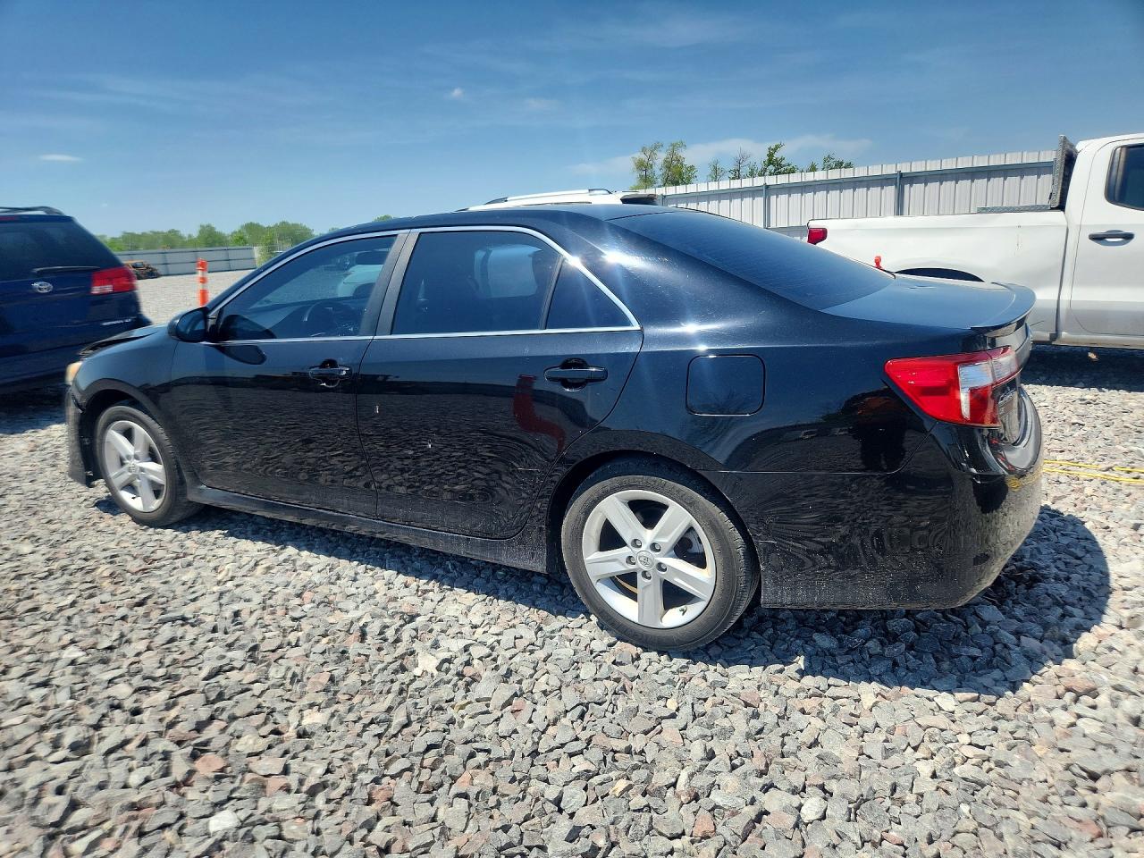 2012 Toyota Camry Se Black vin: 4T1BF1FKXCU055943