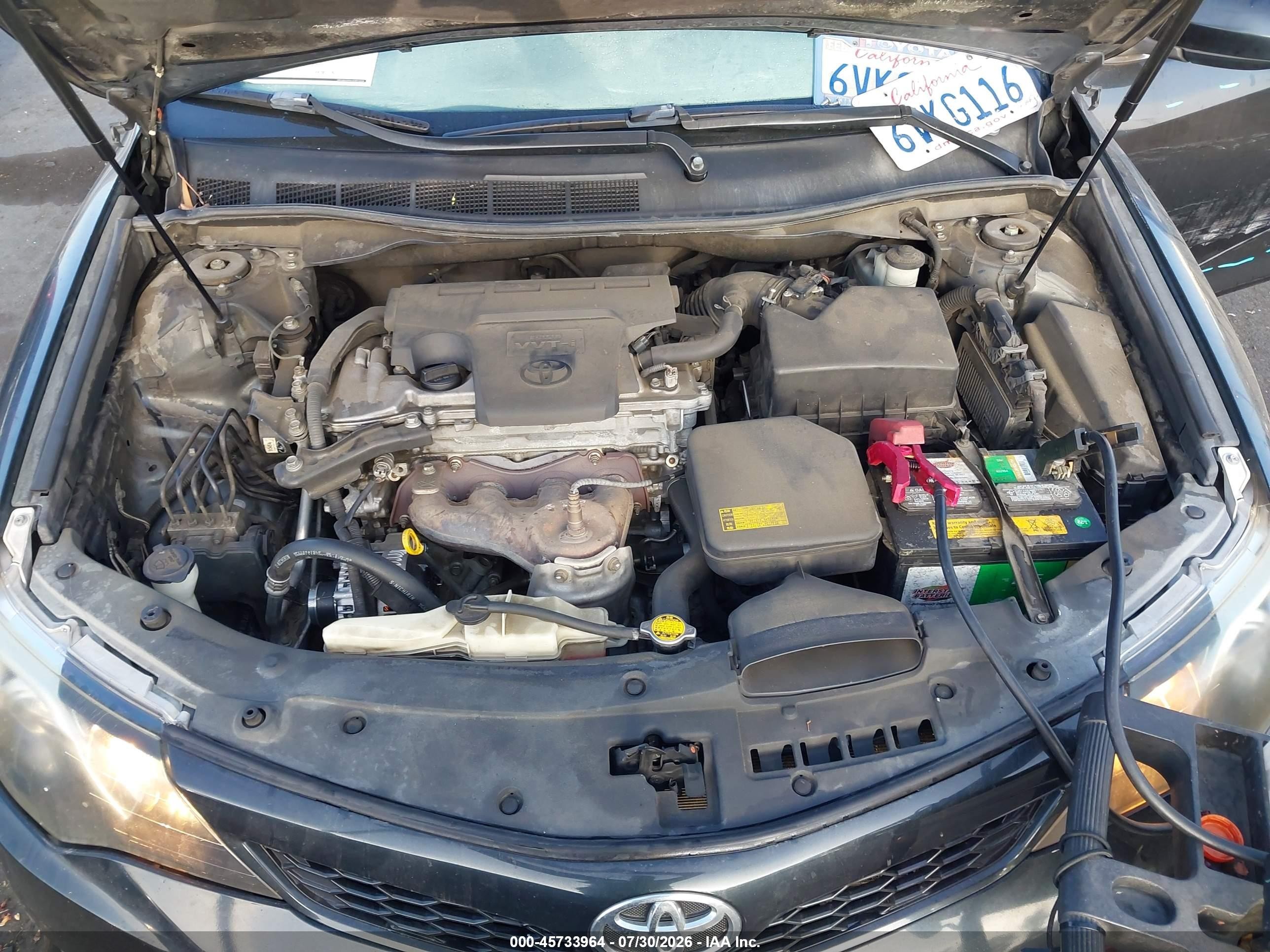 2012 Toyota Camry Se Black vin: 4T1BF1FKXCU057708
