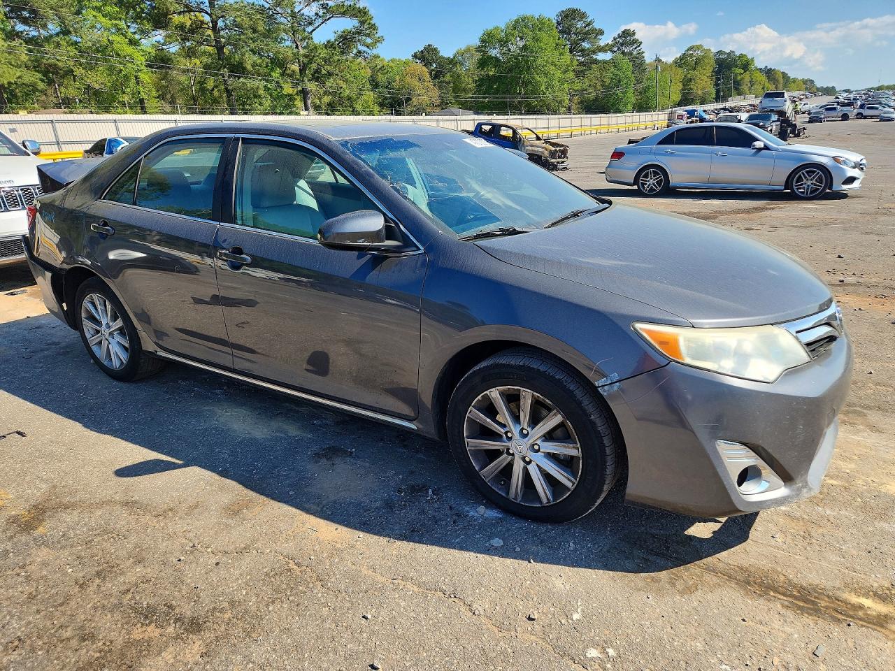 2012 Toyota Camry Xle Серый vin: 4T1BF1FKXCU065419