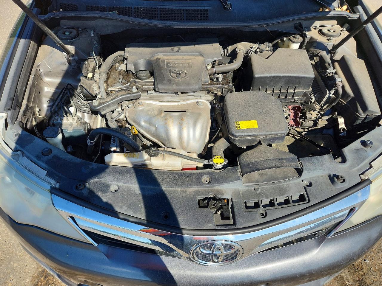 2012 Toyota Camry Xle Серый vin: 4T1BF1FKXCU065419