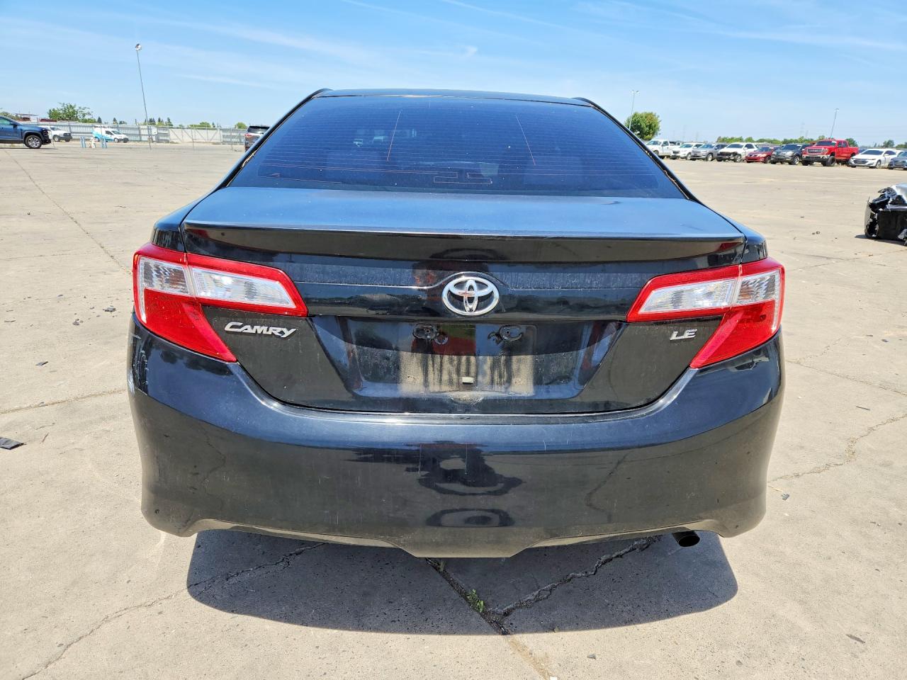 2012 Toyota Camry Le Black vin: 4T1BF1FKXCU065534