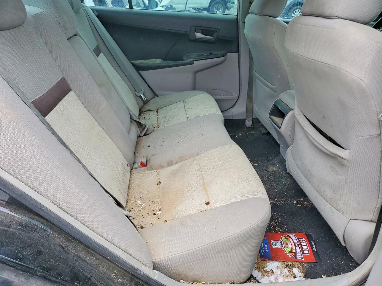 2012 Toyota Camry Le Черный vin: 4T1BF1FKXCU069888