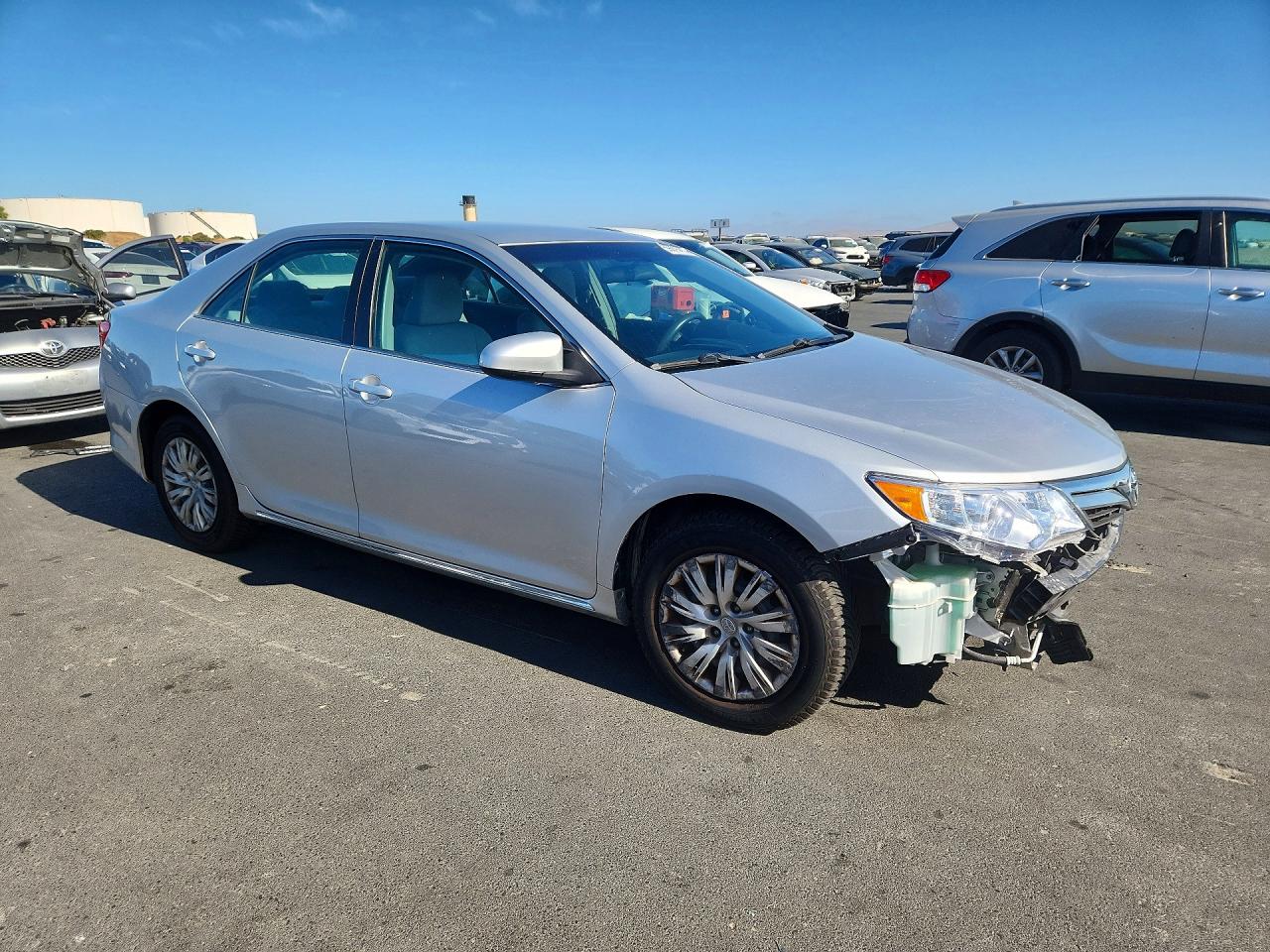 2012 Toyota Camry Le Серебряный vin: 4T1BF1FKXCU072693