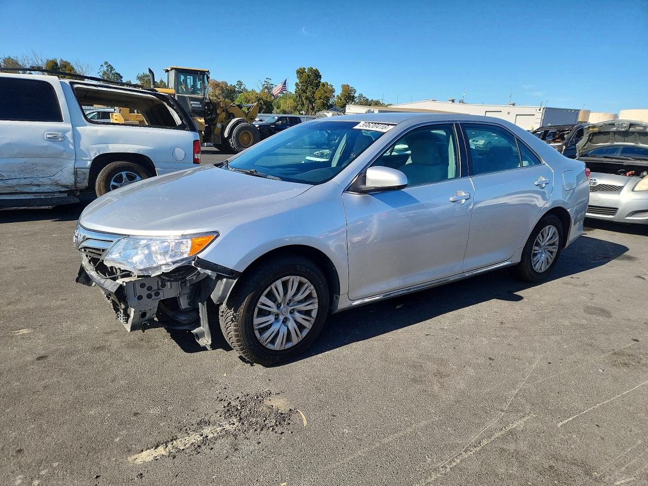 2012 Toyota Camry Le Silver vin: 4T1BF1FKXCU072693