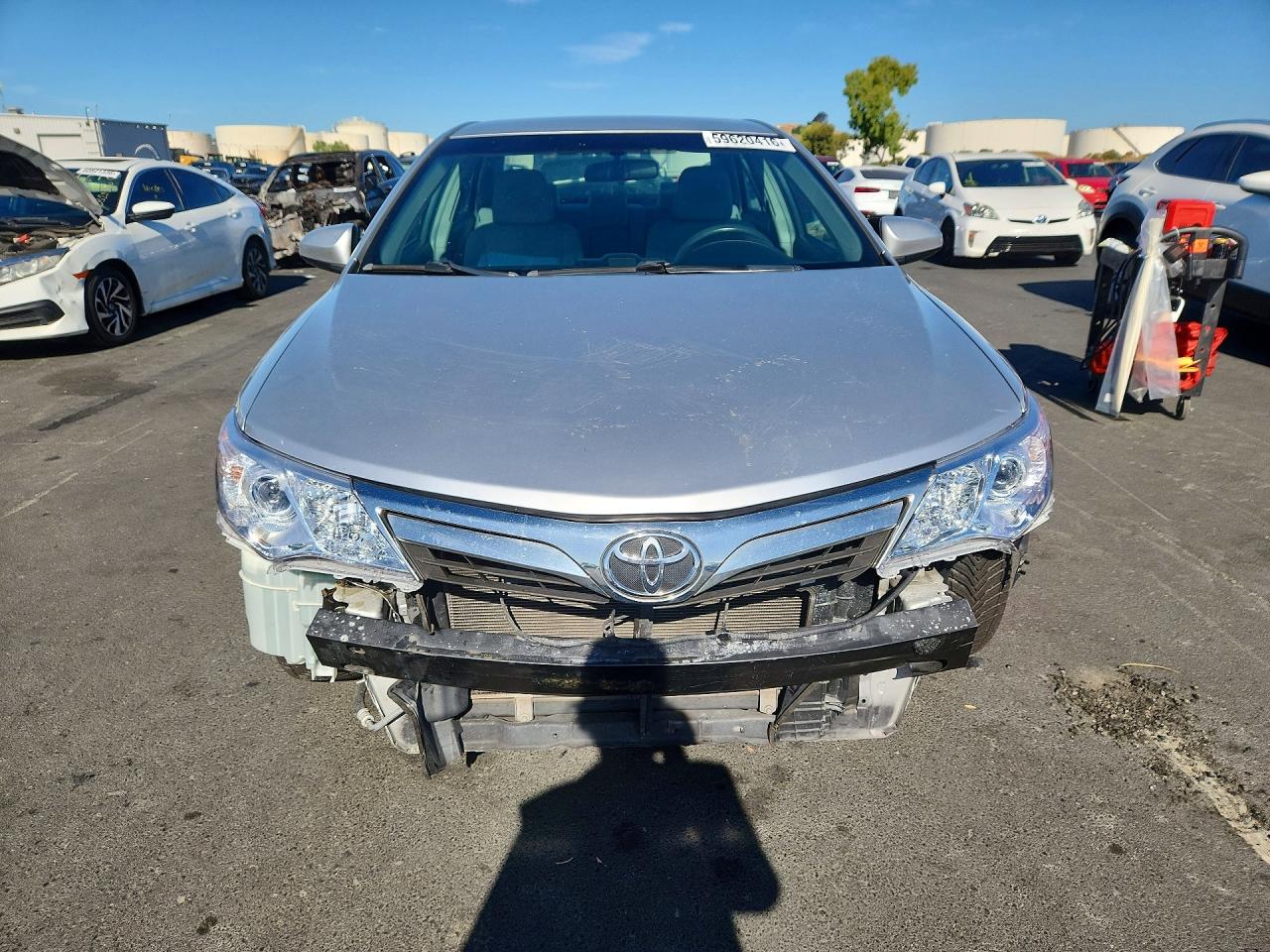 2012 Toyota Camry Le Серебряный vin: 4T1BF1FKXCU072693