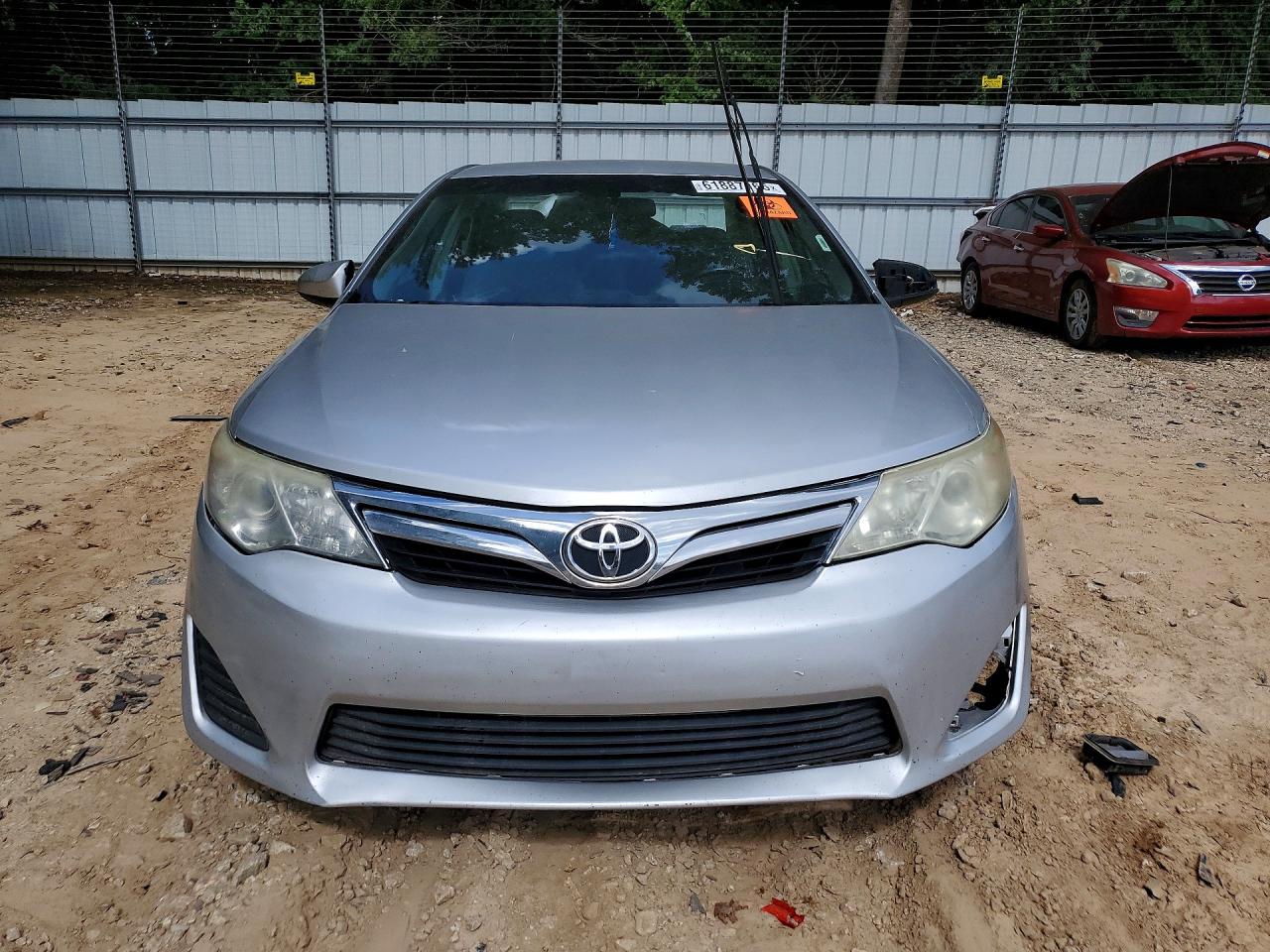2012 Toyota Camry Le Silver vin: 4T1BF1FKXCU072869