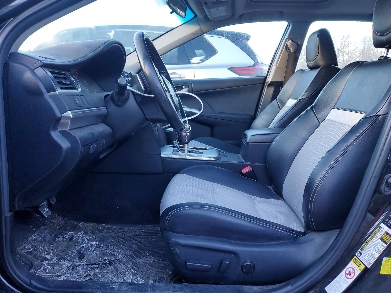 2012 Toyota Camry Se Black vin: 4T1BF1FKXCU075092