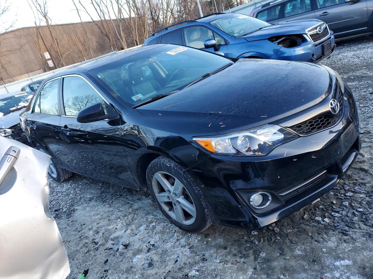 2012 Toyota Camry Se Black vin: 4T1BF1FKXCU075092