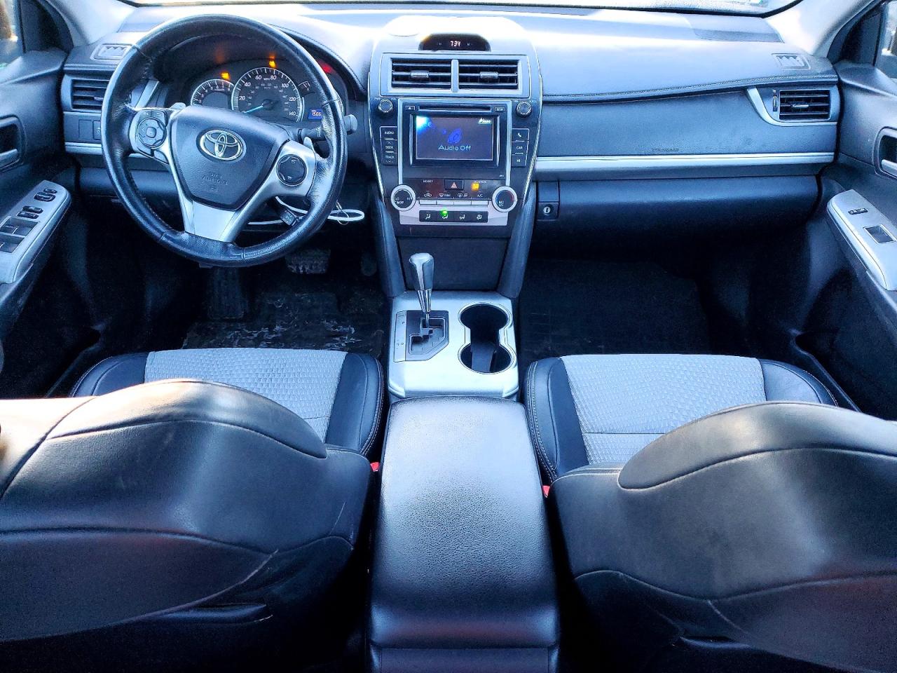 2012 Toyota Camry Se Black vin: 4T1BF1FKXCU075092