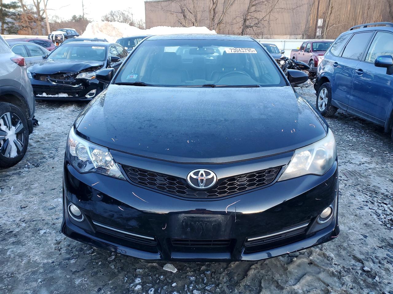 2012 Toyota Camry Se Black vin: 4T1BF1FKXCU075092