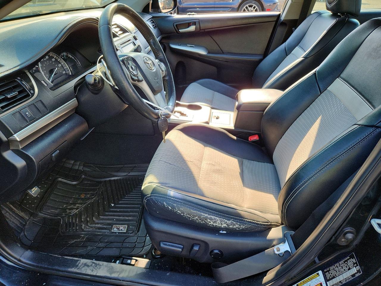 2012 Toyota Camry Se Black vin: 4T1BF1FKXCU090286