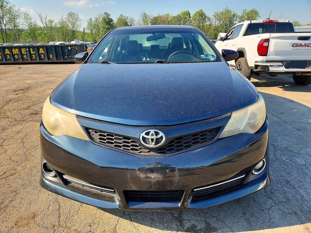 2012 Toyota Camry Se Black vin: 4T1BF1FKXCU090286