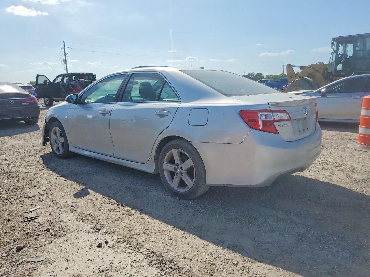 2012 Toyota Camry Se Silver vin: 4T1BF1FKXCU097089