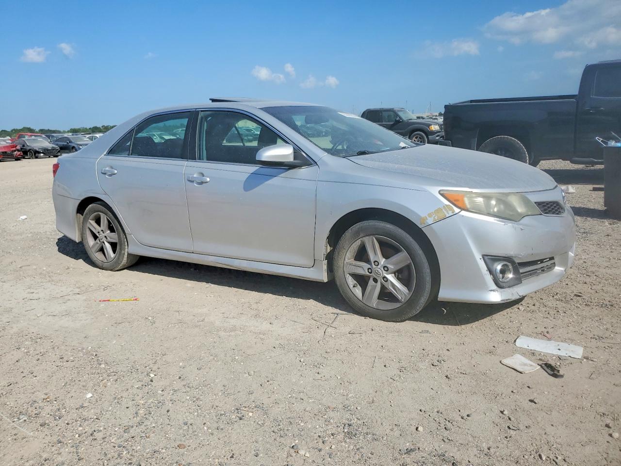 2012 Toyota Camry Se Silver vin: 4T1BF1FKXCU097089
