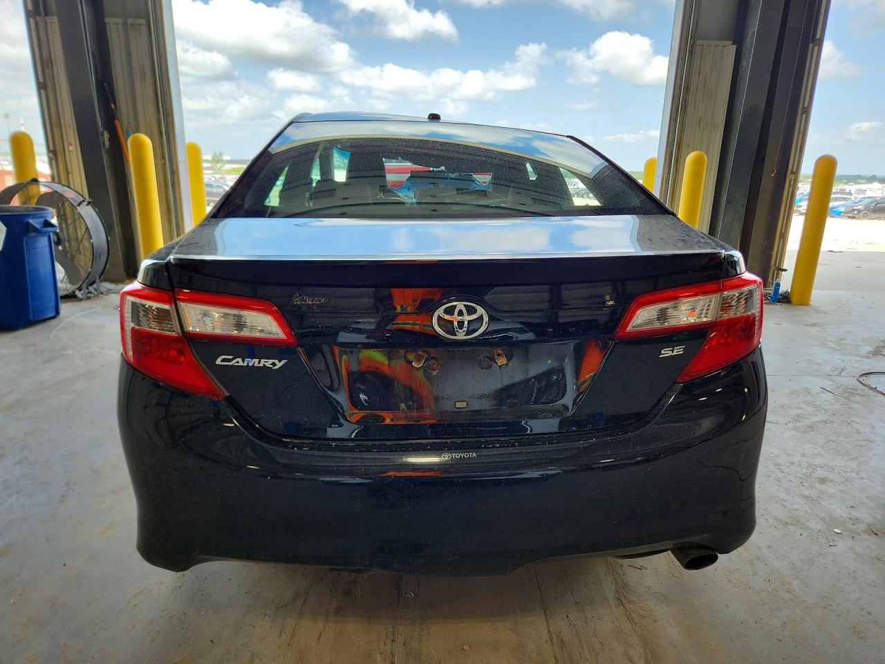 2012 Toyota Camry Se Black vin: 4T1BF1FKXCU101612