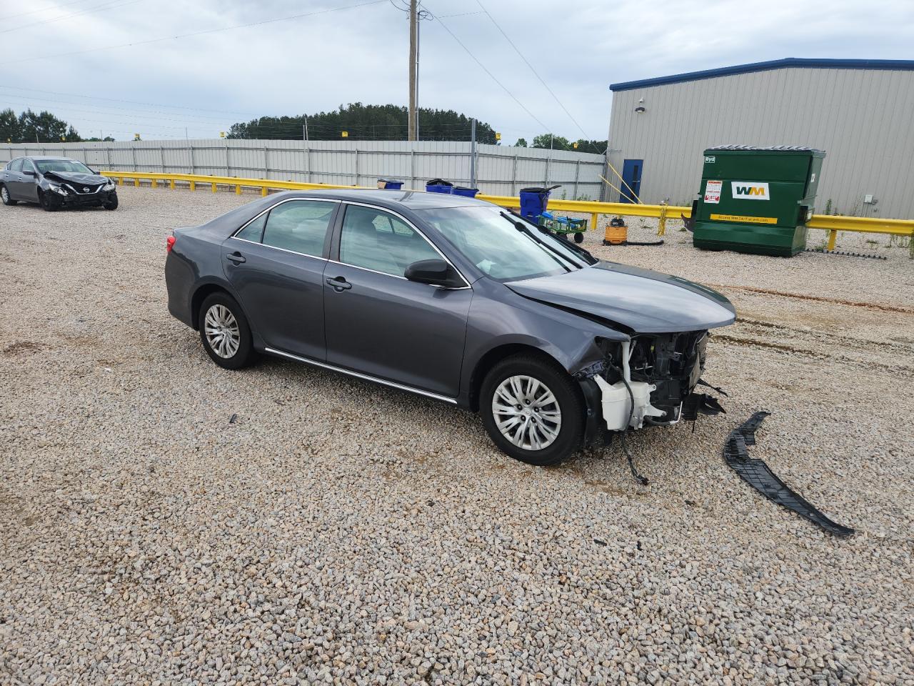 2012 Toyota Camry Le Gray vin: 4T1BF1FKXCU106146