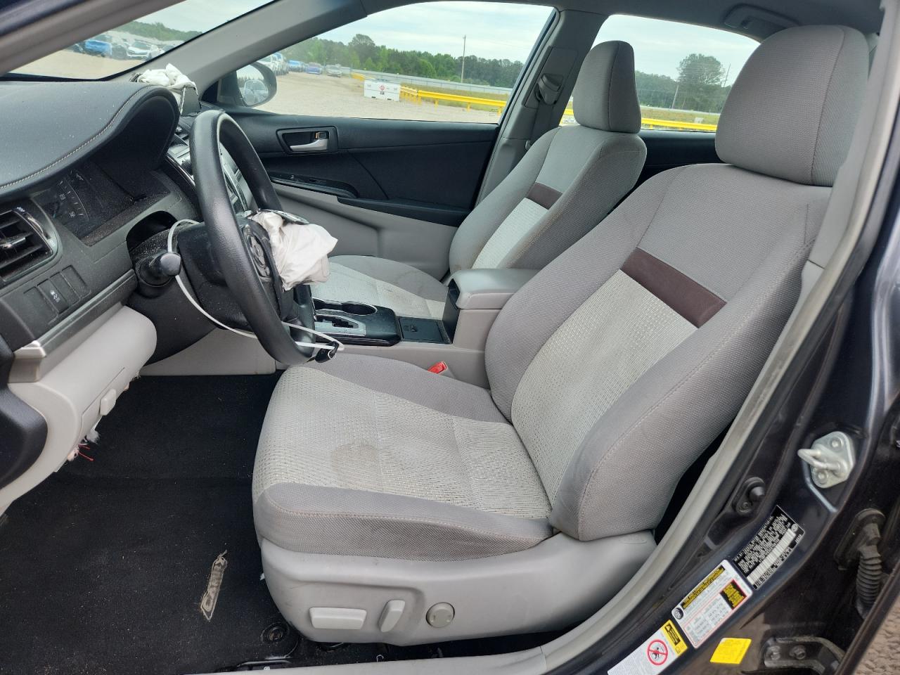 2012 Toyota Camry Le Gray vin: 4T1BF1FKXCU106146
