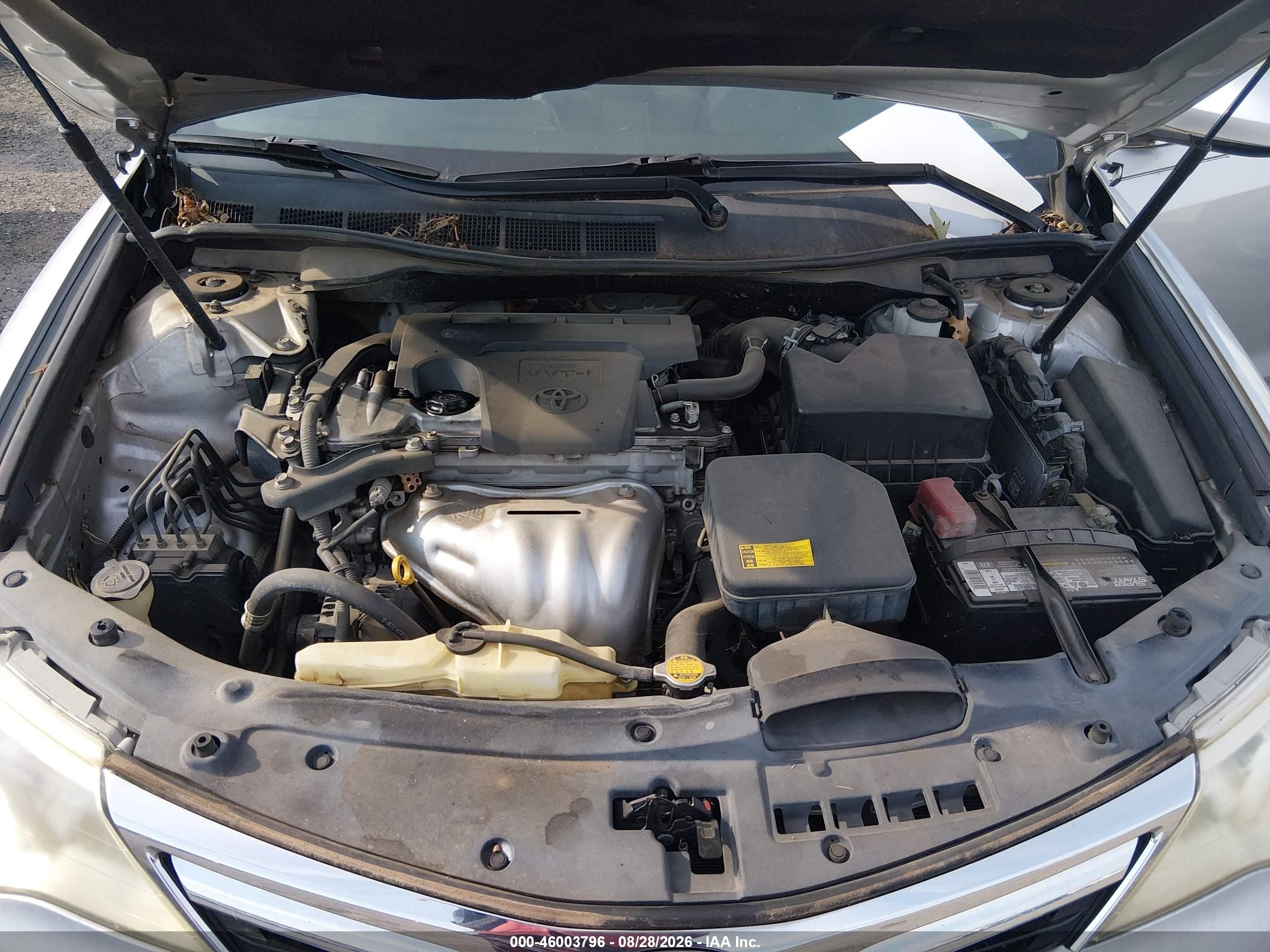 2012 Toyota Camry Le Серебряный vin: 4T1BF1FKXCU112111
