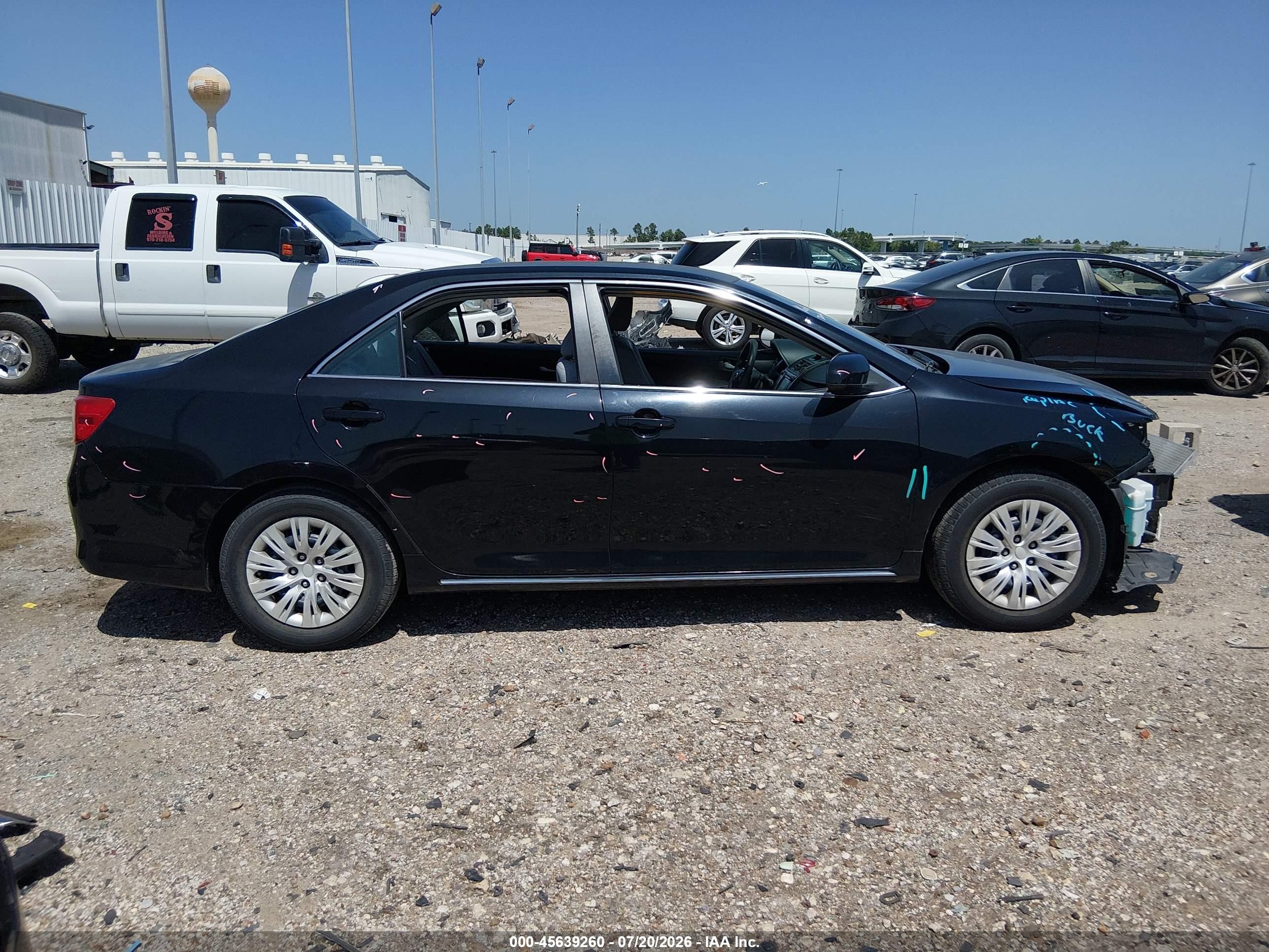 2012 Toyota Camry Le Black vin: 4T1BF1FKXCU112612