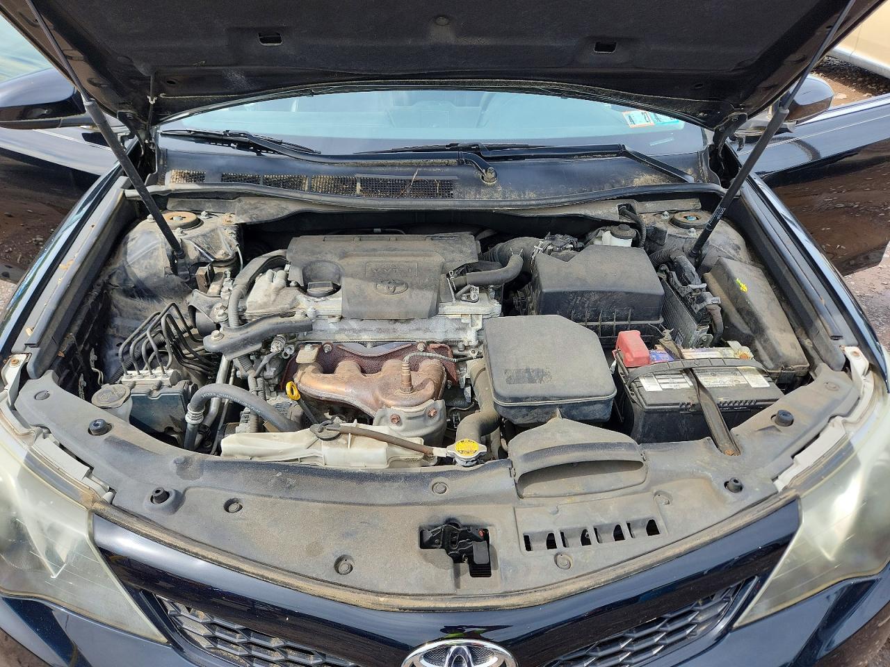 2012 Toyota Camry Se Black vin: 4T1BF1FKXCU126428