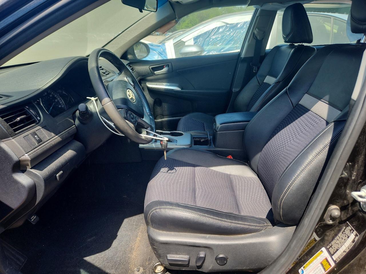 2012 Toyota Camry Se Black vin: 4T1BF1FKXCU126428