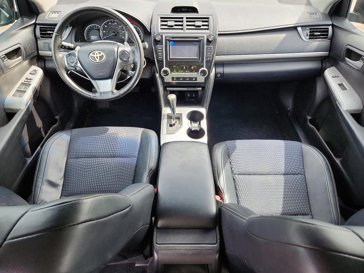 2012 Toyota Camry Se Black vin: 4T1BF1FKXCU126428