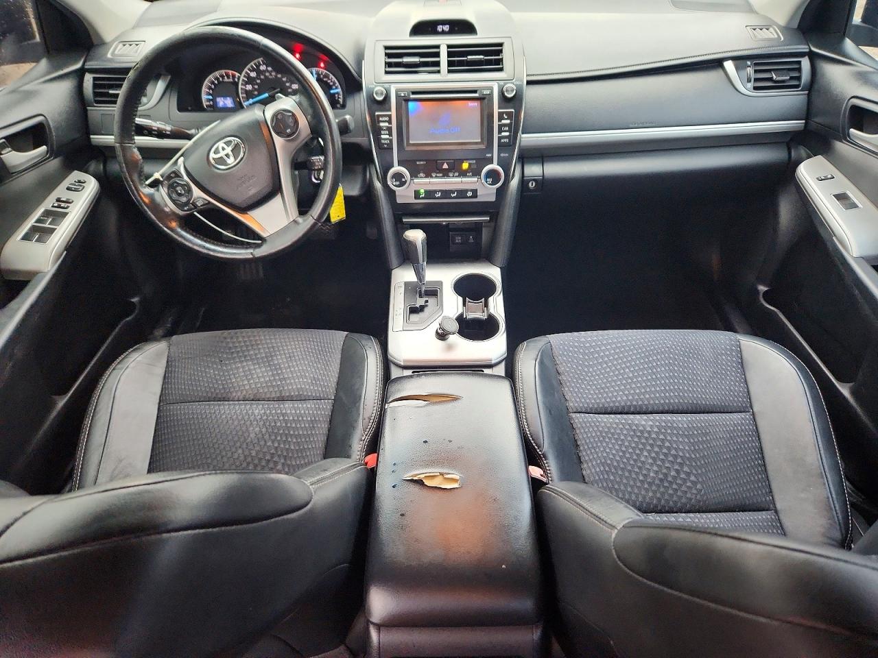 2012 Toyota Camry Se Black vin: 4T1BF1FKXCU127420