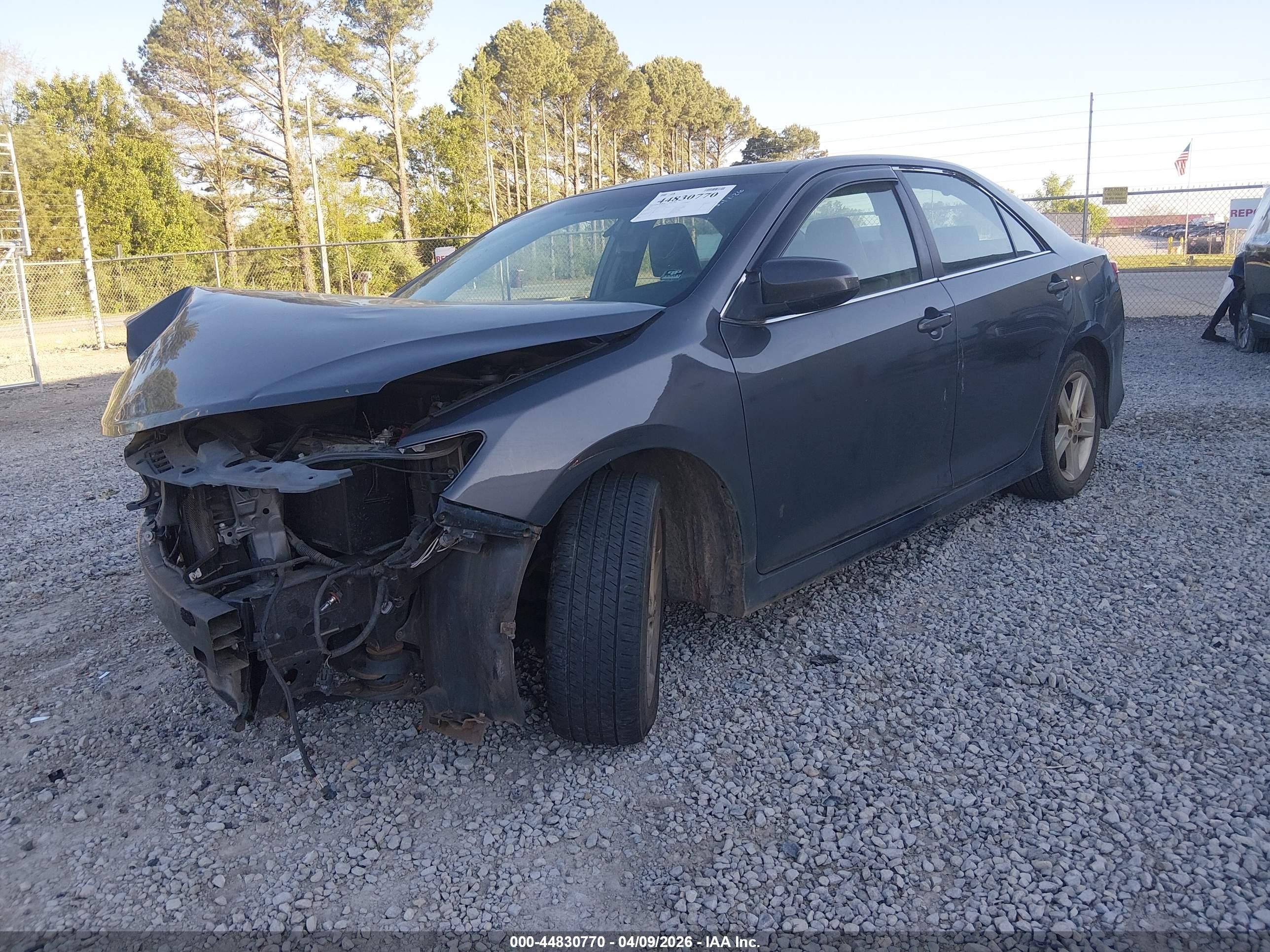 2012 Toyota Camry Se Gray vin: 4T1BF1FKXCU129703