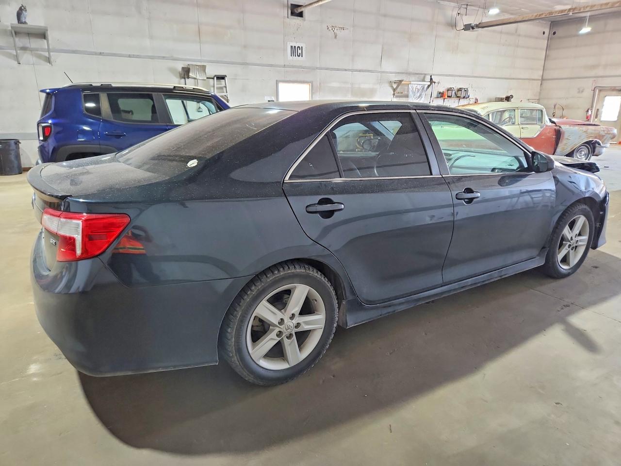 2012 Toyota Camry Se Blue vin: 4T1BF1FKXCU131726