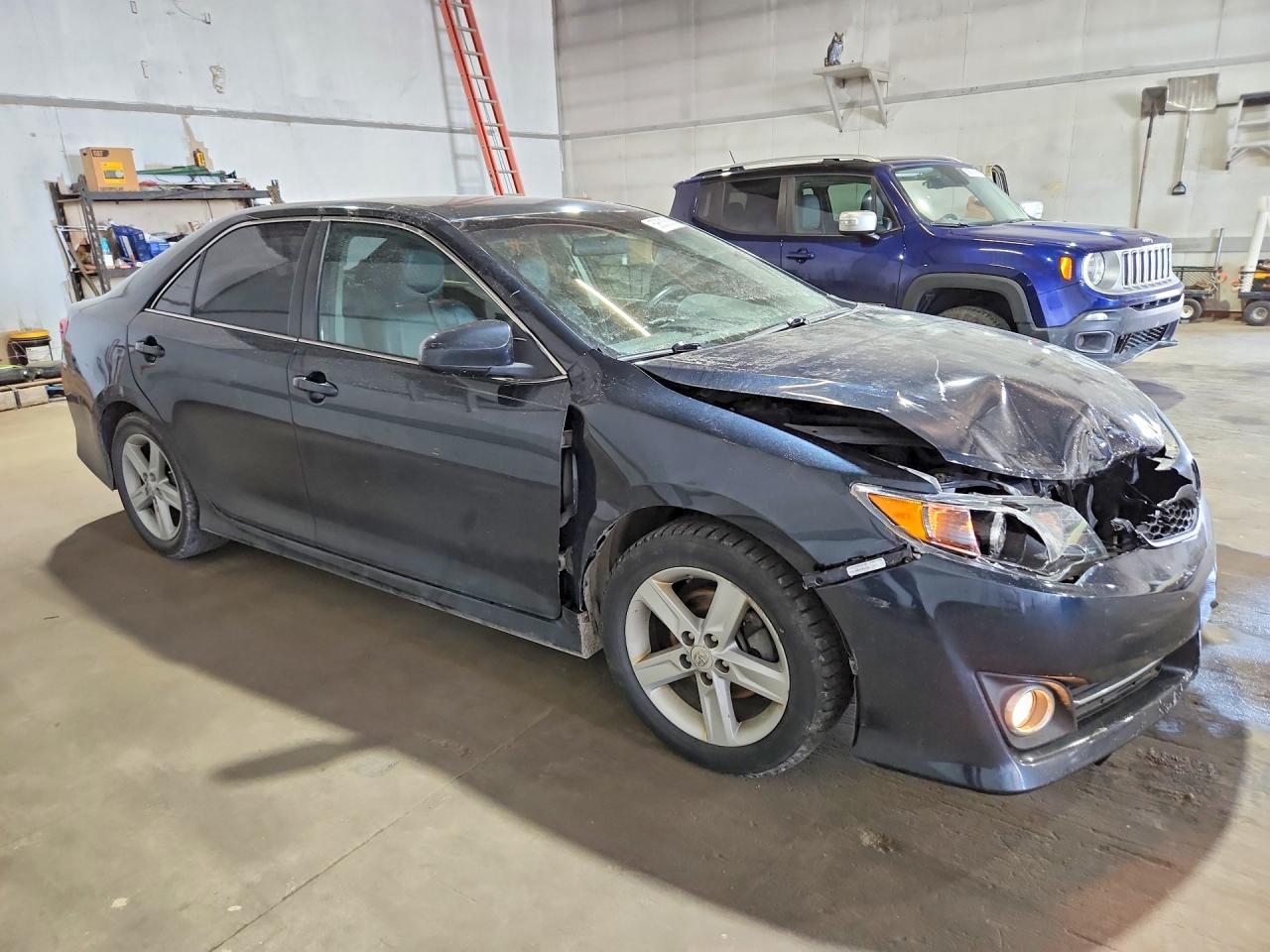 2012 Toyota Camry Se Blue vin: 4T1BF1FKXCU131726