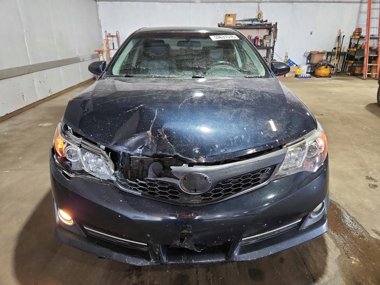 2012 Toyota Camry Se Blue vin: 4T1BF1FKXCU131726